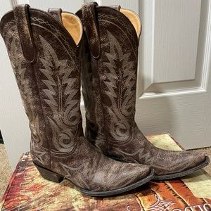 Old Gringo Nevada cowboy boots size 9